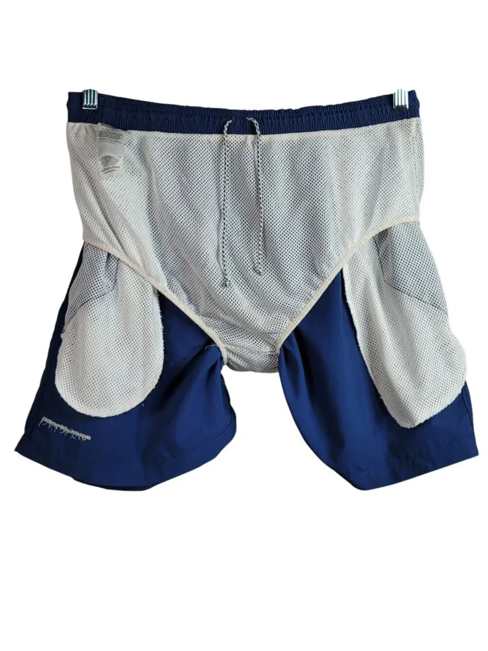 Columbia Mens PFG Swim Shorts Blue Medium Drawstring Pockets Omni-Shade 6